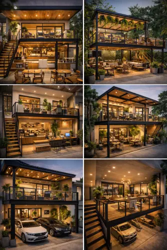 Mezannine Cafe Modern di Banjaran