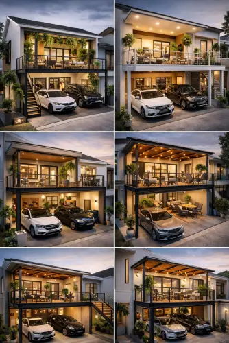 Mezannine Teras Rumah Keren di Banjaran