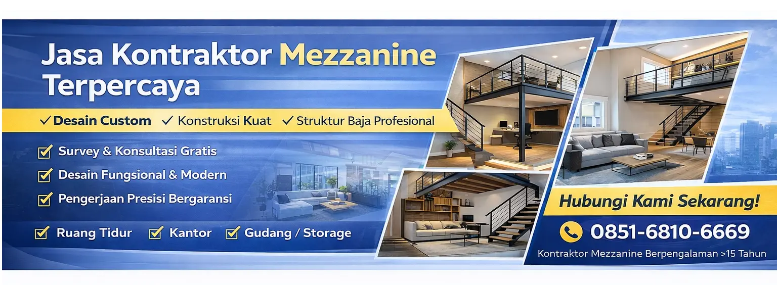 Jasa Pembuatan Mezzanine banjaran Bergaransi
